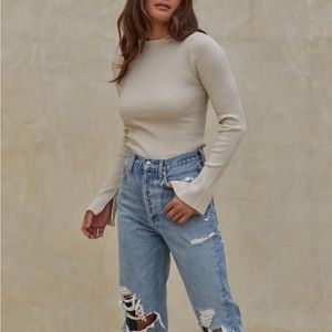 NWT By Together Taupe Sweater